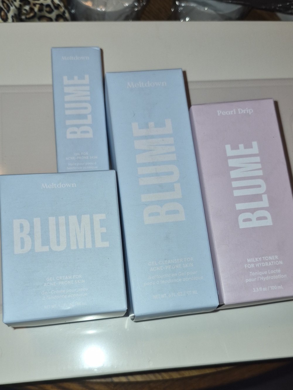Meltdown Gel Cleanser & Cream Set - Blume Nwt